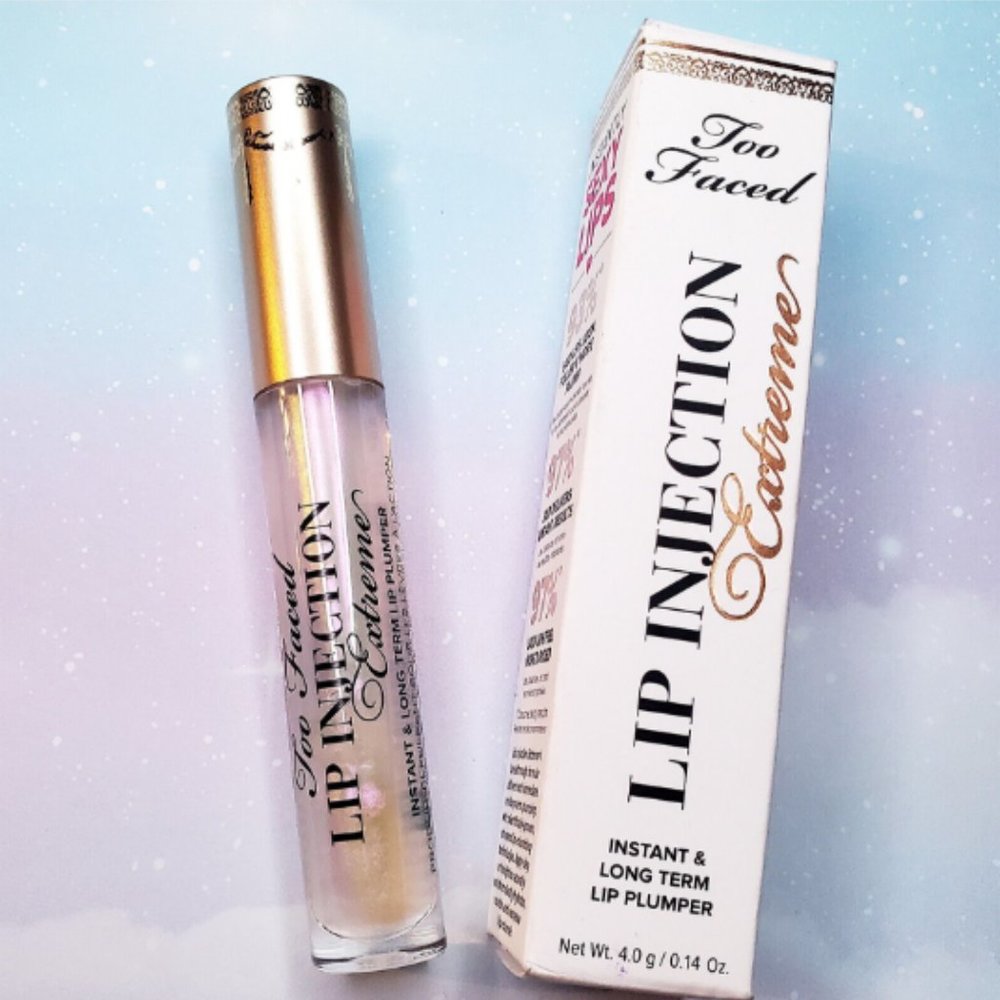NWT Too Faced Lip Injection Extreme Lip Gloss 0.14 Fl Oz